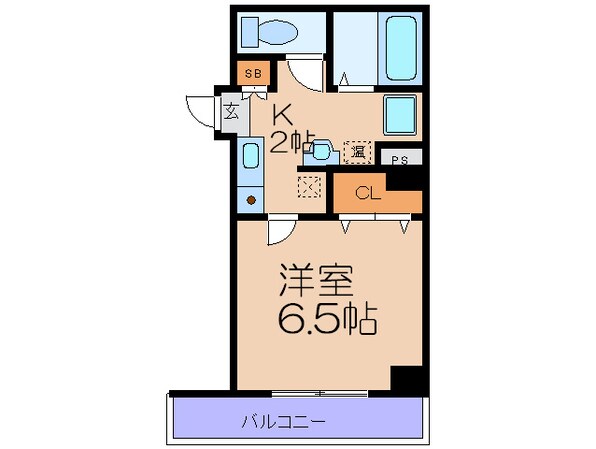 みおつくし堂島の物件間取画像